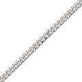 Sterling Silver Men's Classic Cuban Link Bracelet