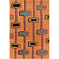 Hand-tufted Rora Wool Rug (7'9 x 10'6)