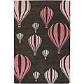 Hand-tufted Contemporary Toddler Rug (5' x 7'6)