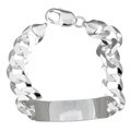 Sterling Silver Men's ID Bracelet