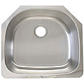 Ticor Undermount Stainless Steel 16 Gauge Single Bowl Kitchen Sink