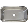 Ticor Undermount Stainless Steel 16 Gauge Single Bowl Kitchen Sink