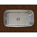 Ticor Undermount Stainless Steel 16 Gauge Single Bowl Kitchen Sink