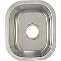 Ticor Undermount Stainless Steel 16 Gauge Single Bowl Kitchen Sink