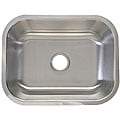 Undermount Stainless Steel 16 Gauge Single Bowl Kitchen Sink