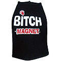 'Bitch Magnet' Dog's Cotton Tank Top