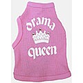 'Drama Queen' Cotton Dog Tank Top