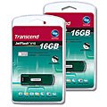 Transcend 16GB JetFlash V10 USB Drives (Case of 2)
