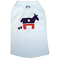 'Democrat' Cotton Dog Tank Top