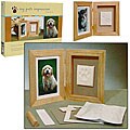 Pet Impression Paw Print Keepsake Shadow Boxes (Set of 2)