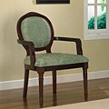 Shelby Sea Green Arm Chair