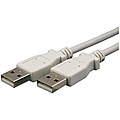 Type A to A M/M White 6-foot USB 2.0 Cable
