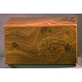 Natural Finish Fiberboard Large Pet Urn - For pets up to 85 lbs.