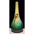Petite Peacock Vase