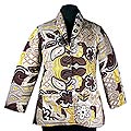 'Retro Energy' Women's Cotton Jacket (India)