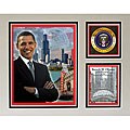 Barack Obama 11x14 Chicago Plaque