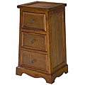 Wood 3-drawer Pyramid What-not