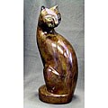 Standing Tall Calico Cat Urn - For cats up to 40 lbs.