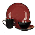 Verona Red 16-piece Stoneware Dinnerware Set