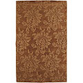 Hand-tufted Flora Moderna Collection Wool Rug (8' x 11')