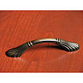 Oil-rubbed Bronze Fluted Bar Cabinet Hardware Pull