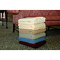 Four Seasons Fringed Wool Throw