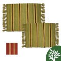 Magic Makeover Awning Stripe 2-piece Rug Set 