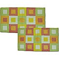 Magic Makeover Times Square 2-piece Rug Set