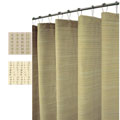 Magic Makeover Textured Stripe Shower Curtain