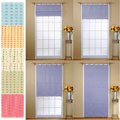 Textured Stripe Button-up Blind (40 in. x 84 in.)