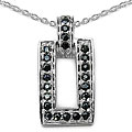 Sterling Silver Genuine Sapphire Necklace