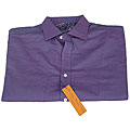 Robert Graham Men's Purple Iridescent Maurice Long-sleeve Shirt