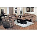 Binghamton Sand 3-piece Microfiber Sofa Set