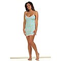 Popsi Lingerie Stretch Cotton Chemise With G-string