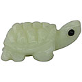 Hand-carved Chinese Jade Turtle Figurine
