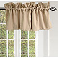 Bradenton Tan Valance Pair (54 in. x 18 in.)