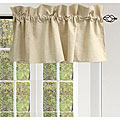 Oxford Ivory Valance Pair (54 in. x 18 in.)