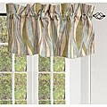 Onxy Waves Valance Pair (54 in. x 18 in.)