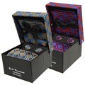 Galo Cossinni Diamond Pattern Silk Tie Gift Set