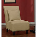 Tapered Chair in Champagne with Nailhead Trim