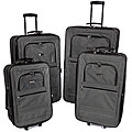 Apollo Traveler Expandable 4-piece Luggage Set