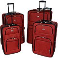 Apollo Vintage Expandable 4-piece Luggage Set