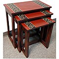 Handcrafted Nested Tables (Ghana)