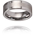 Tungsten Brushed and Polished Band (8 mm)