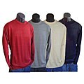 Anthology Men's Silk Grid Crew Sweater