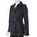 Chinese Laundry Double-breasted Belted Jacket