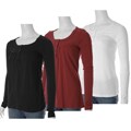 Tresics Brand Long Sleeve Babydoll Top