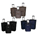 Verucci Crown 3-piece Expandable Luggage Set