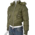 Everyday Brand Junior's Plush Trim Quilted Jacket