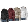 Everyday Brand Junior's Plush Trim Quilted Jacket